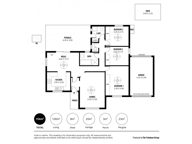 1/13 Hilton Street, Christies Beach SA 5165 Floorplan