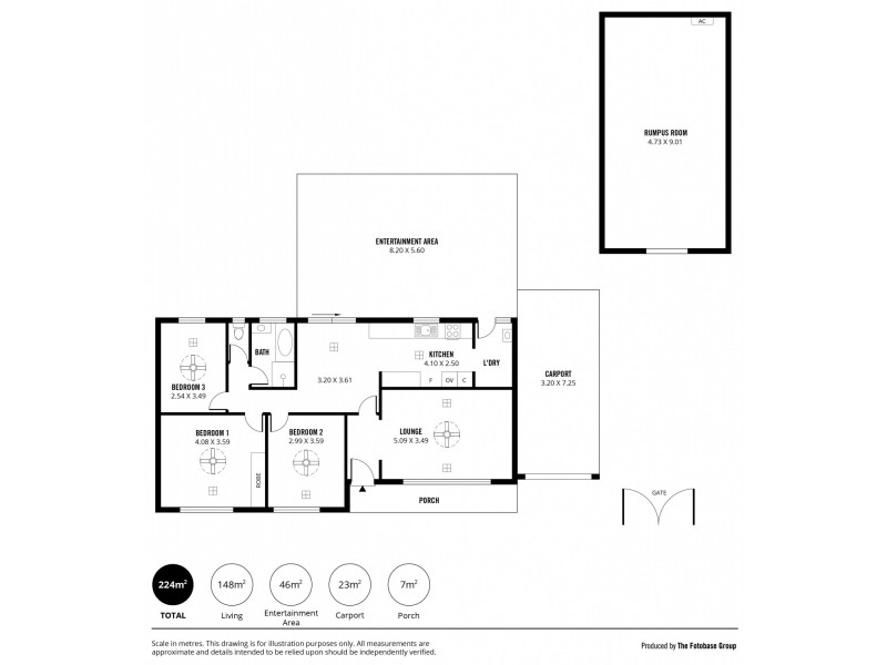 17 McCartney Street, Morphett Vale SA 5162 Floorplan