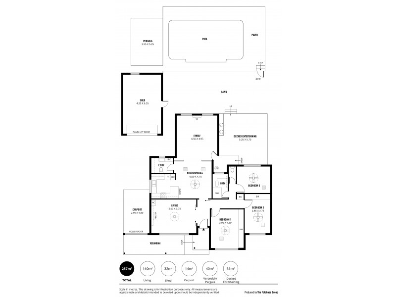 23 Alexander Avenue, Morphett Vale SA 5162 Floorplan