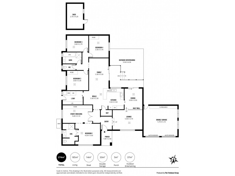 13 Dumphries Street, Flagstaff Hill SA 5159 Floorplan