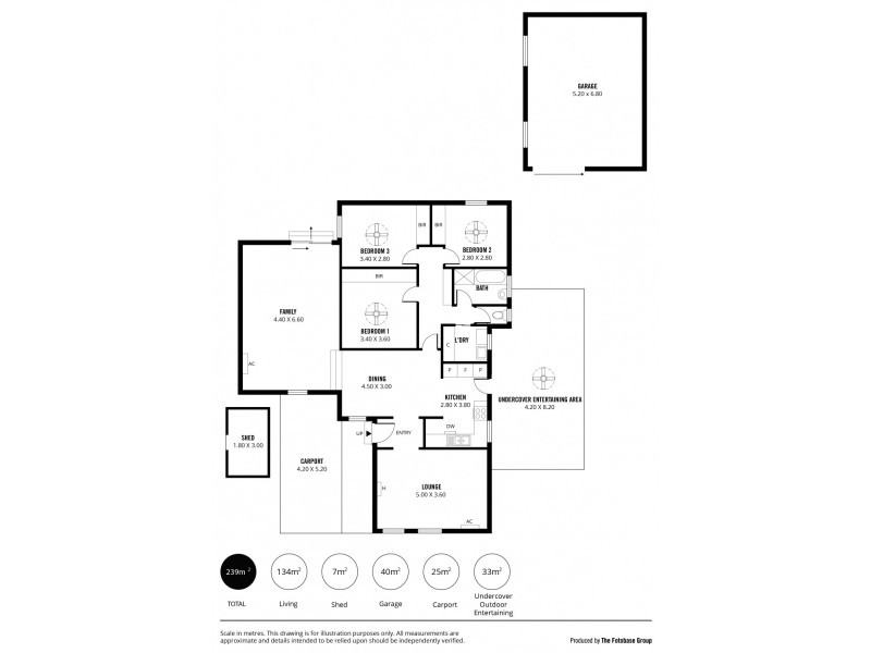 18 Bertrand Street, Morphett Vale SA 5162 Floorplan