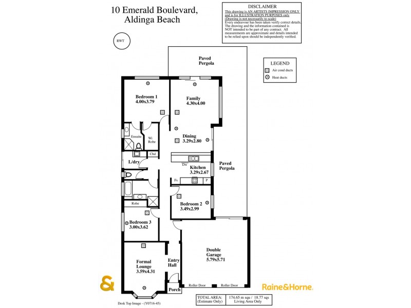 10 Emerald Boulevard, Aldinga Beach SA 5173 Floorplan