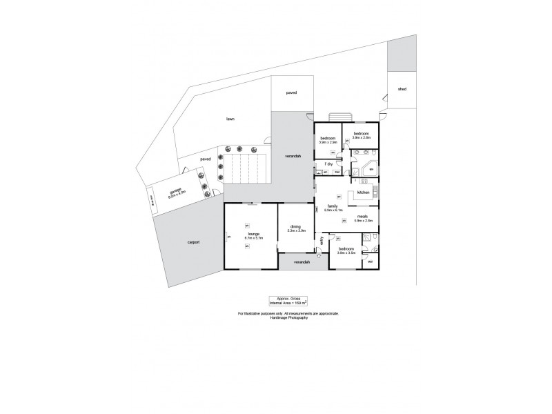 22 Shetland Street, Woodcroft SA 5162 Floorplan
