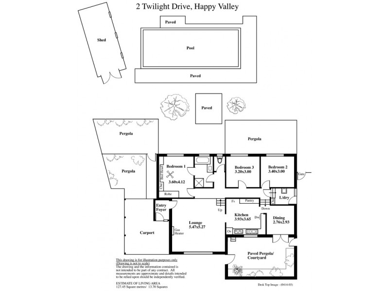 2 Twilight Drive, Happy Valley SA 5159 Floorplan