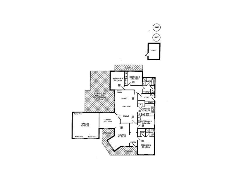 5 Horseshoe Drive, Woodcroft SA 5162 Floorplan