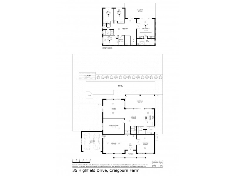 35 Highfield Drive, Craigburn Farm SA 5051 Floorplan