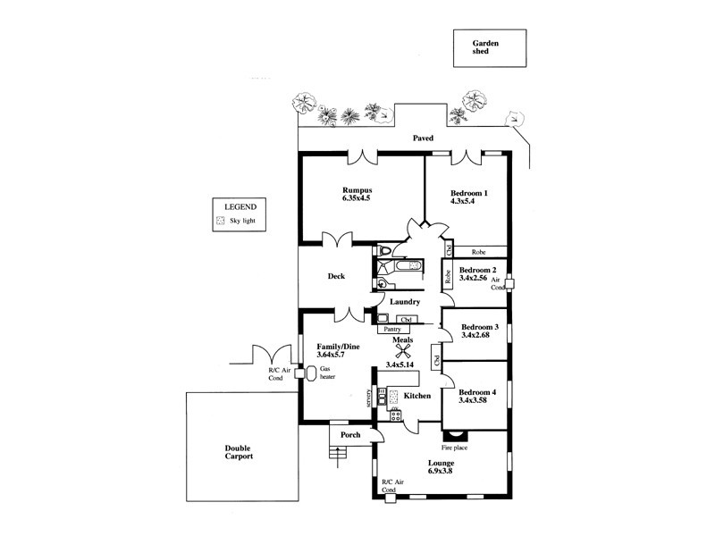 29 Oakridge Rise, Huntfield Heights SA 5163 Floorplan