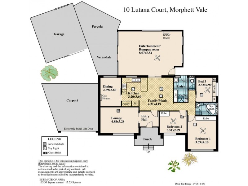 10 Lutana Court, Morphett Vale SA 5162 Floorplan