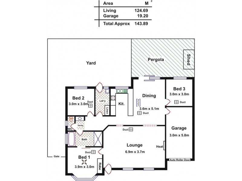 7-77 Bains Road, Morphett Vale SA 5162 Floorplan
