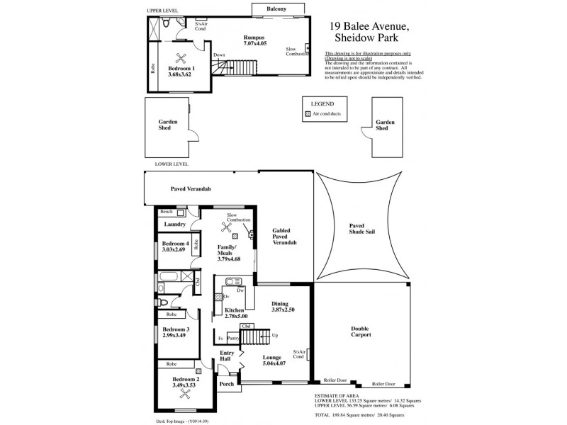 19 Balee Avenue, Sheidow Park SA 5158 Floorplan