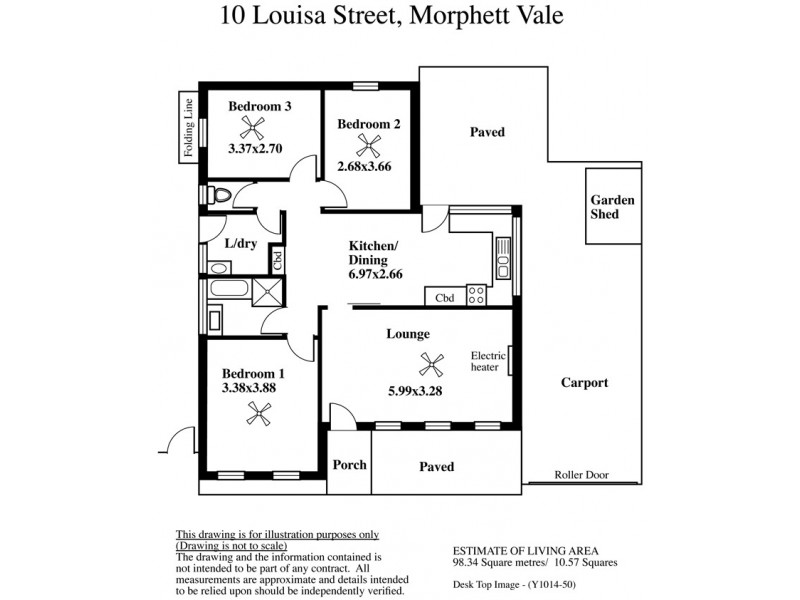 10 Louisa Street, Morphett Vale SA 5162 Floorplan