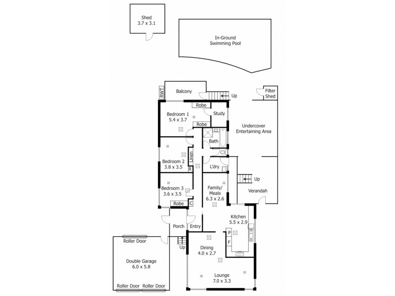 12 Seavista Grove, Christies Beach SA 5165 Floorplan