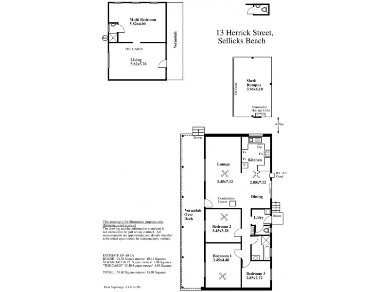 13 Herrick Street, Sellicks Beach SA 5174 Floorplan