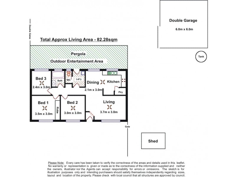 29 Justs Road, Sellicks Beach SA 5174 Floorplan