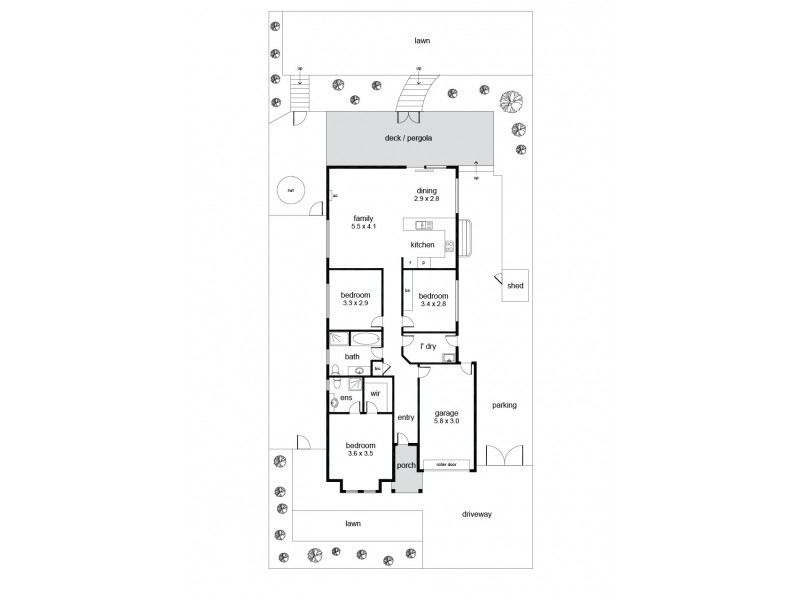 28 Perry Road, Huntfield Heights SA 5163 Floorplan