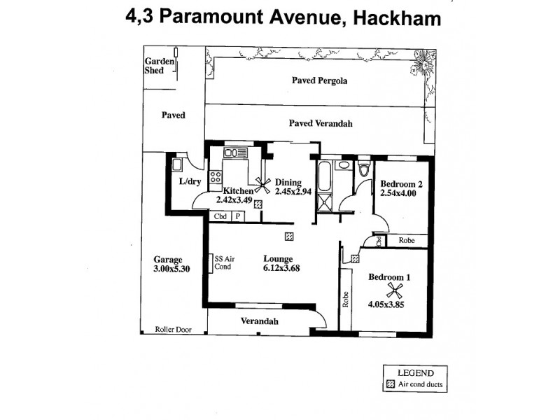 4/3 Paramount Avenue, Hackham SA 5163 Floorplan