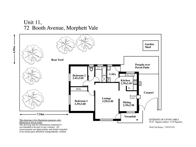 11 /72 – 76 Booth Avenue, Morphett Vale SA 5162 Floorplan