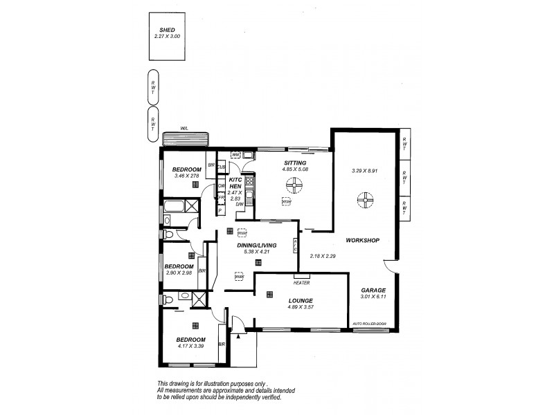 19 Epstein Drive, Morphett Vale SA 5162 Floorplan