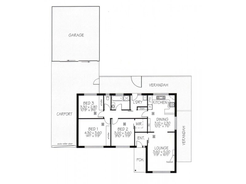 24 Kathryn Drive, Morphett Vale SA 5162 Floorplan