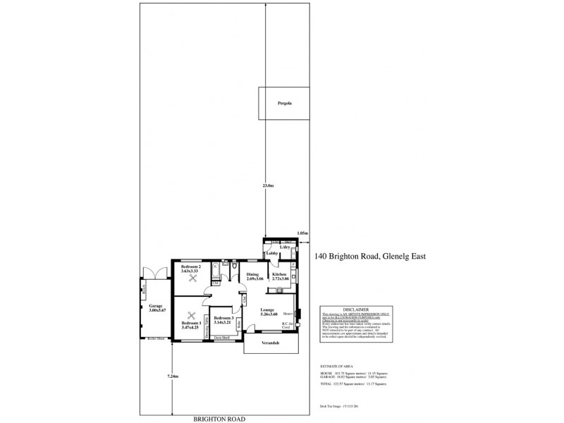 140 Brighton Road, Glenelg East SA 5045 Floorplan
