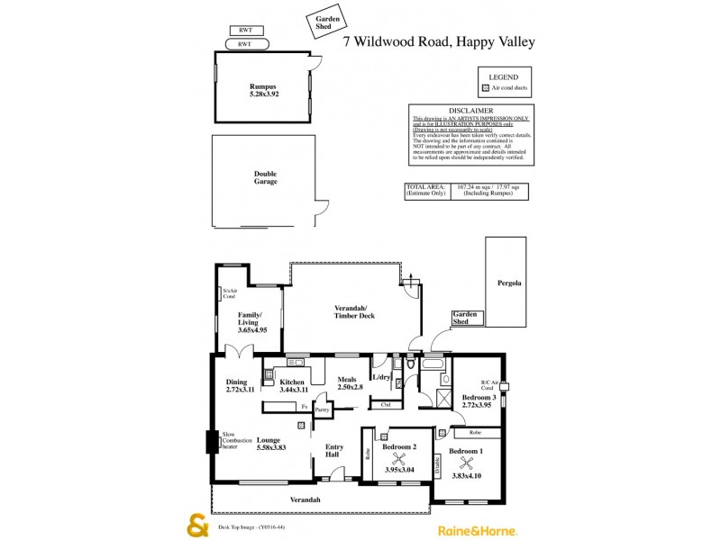 7 Wildwood Road, Happy Valley SA 5159 Floorplan
