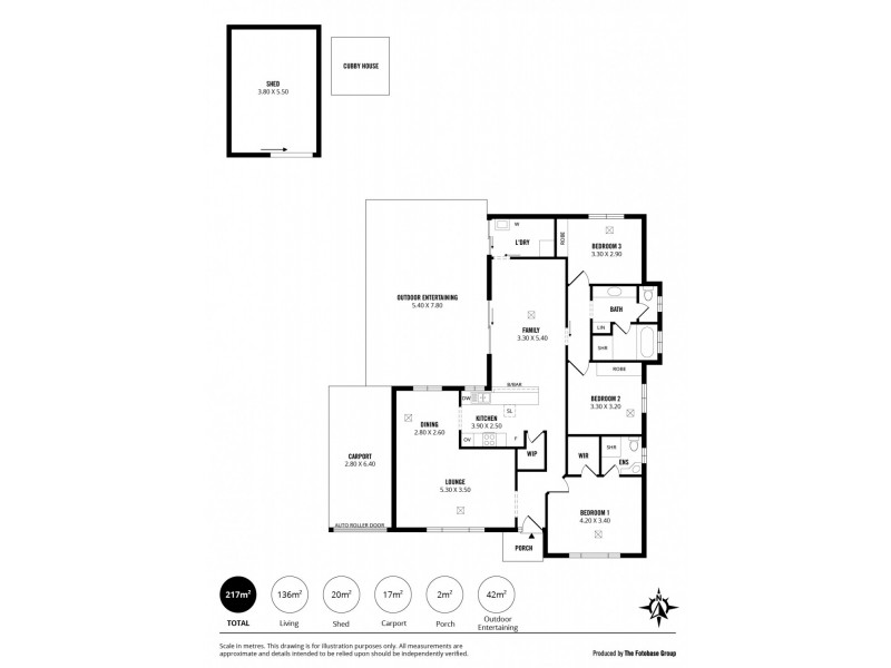 6 Dylan Court, Woodcroft SA 5162 Floorplan