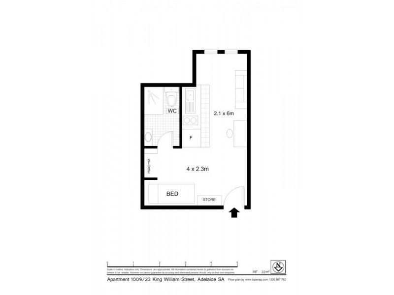 1009/23 King William Street, Adelaide SA 5000