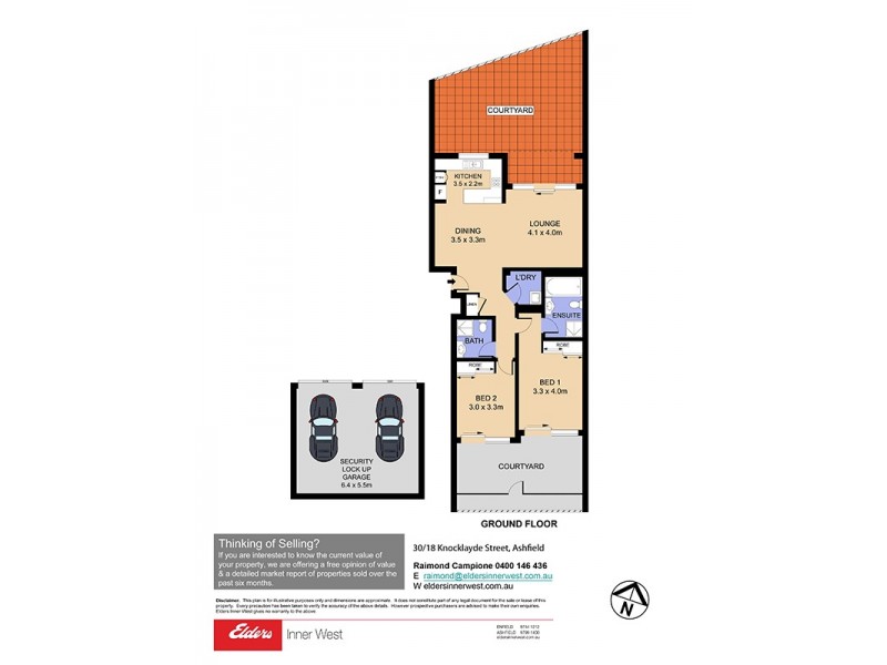 30/18 Knocklayde Street, Ashfield NSW 2131 Floorplan