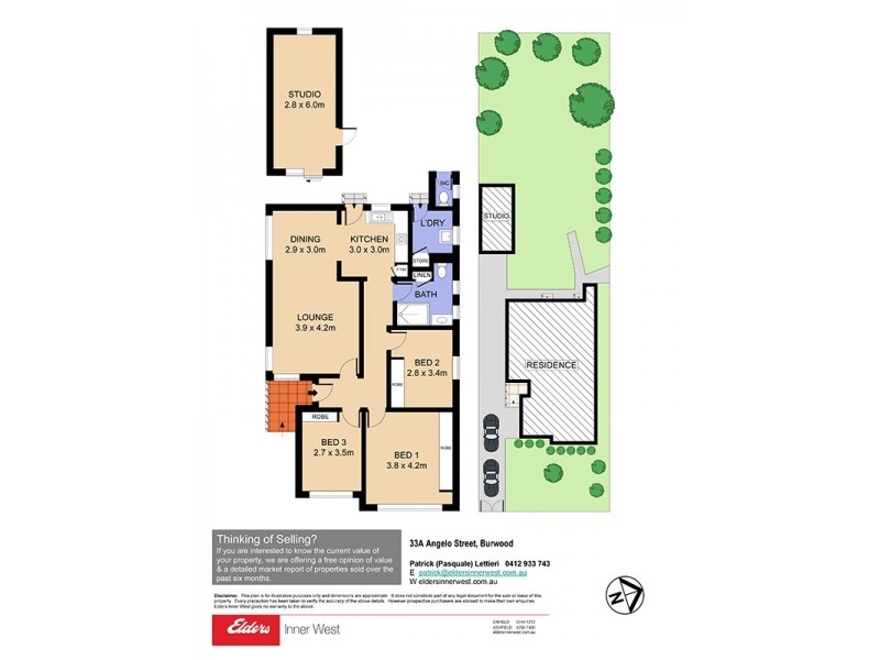 33a Angelo Street, Burwood NSW 2134 Floorplan