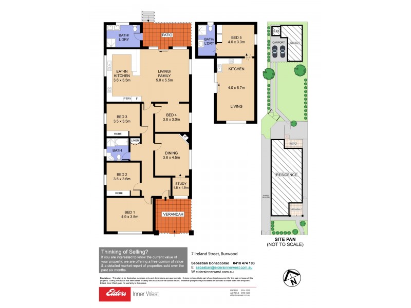 7 Ireland Street, Burwood NSW 2134 Floorplan