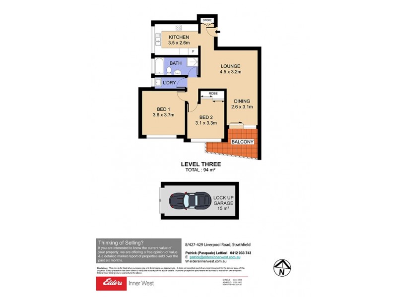 8/427 Liverpool Road, Strathfield NSW 2135 Floorplan
