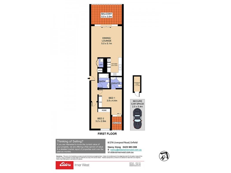 8/276 Liverpool Road, Enfield NSW 2136 Floorplan
