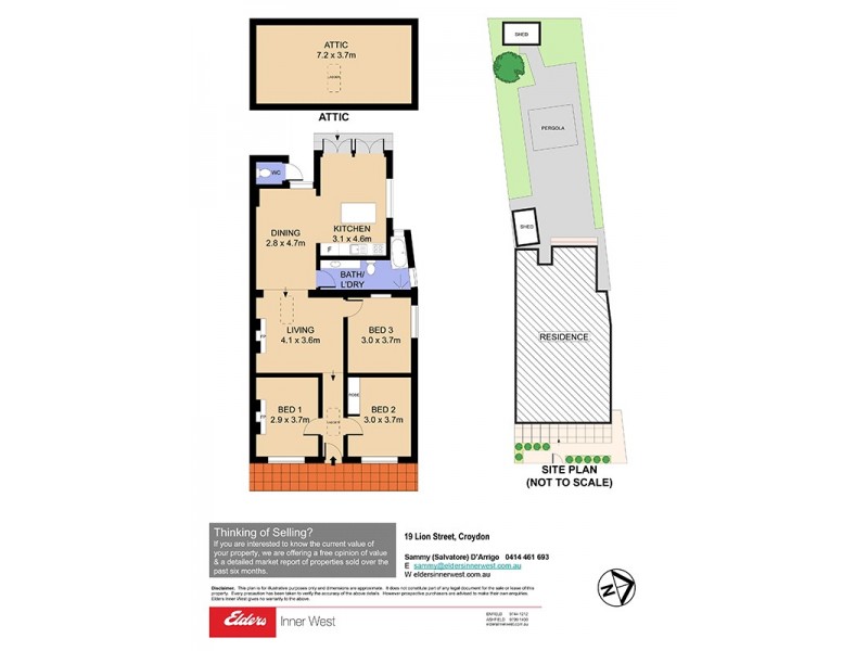 19 Lion Street, Croydon NSW 2132 Floorplan