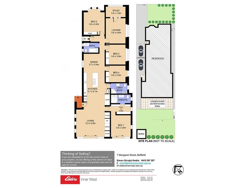 7 Margaret Street, Belfield NSW 2191 Floorplan
