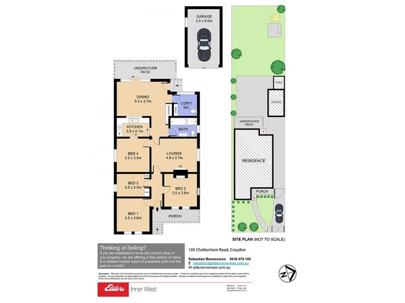 105 Cheltenham Road, Croydon NSW 2132 Floorplan