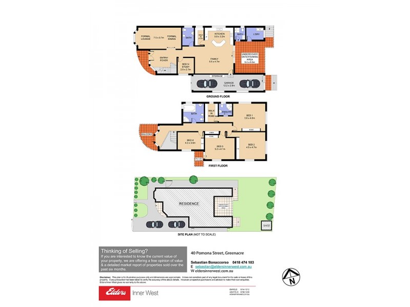 40 Pomona Street, Greenacre NSW 2190 Floorplan