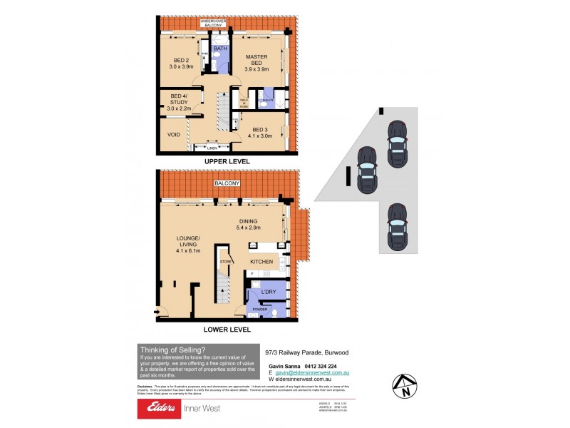 97/3 Railway Parade, Burwood NSW 2134 Floorplan