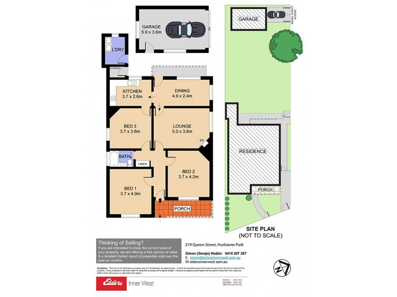 219 Queen Street, Hurlstone Park NSW 2193 Floorplan
