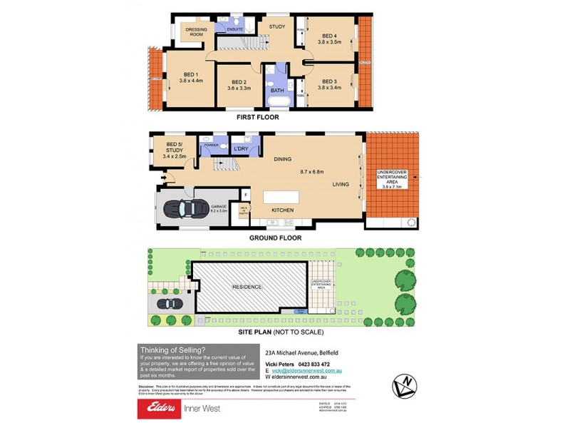 23a Michael Avenue, Belfield NSW 2191 Floorplan