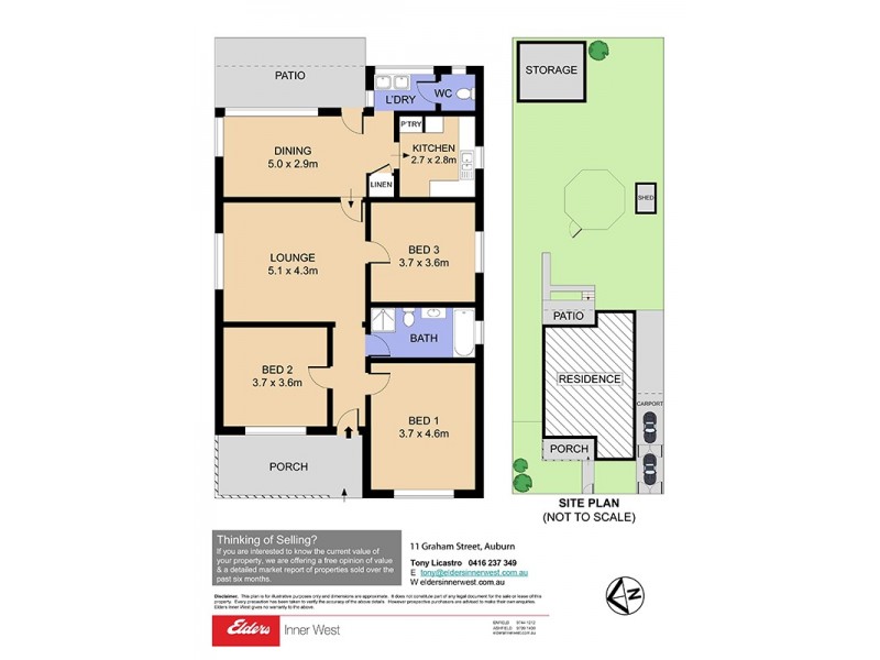 11 Graham Street, Auburn NSW 2144 Floorplan