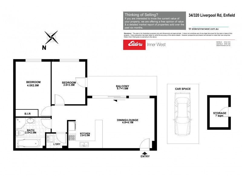 34/320A Liverpool Road, Enfield NSW 2136 Floorplan