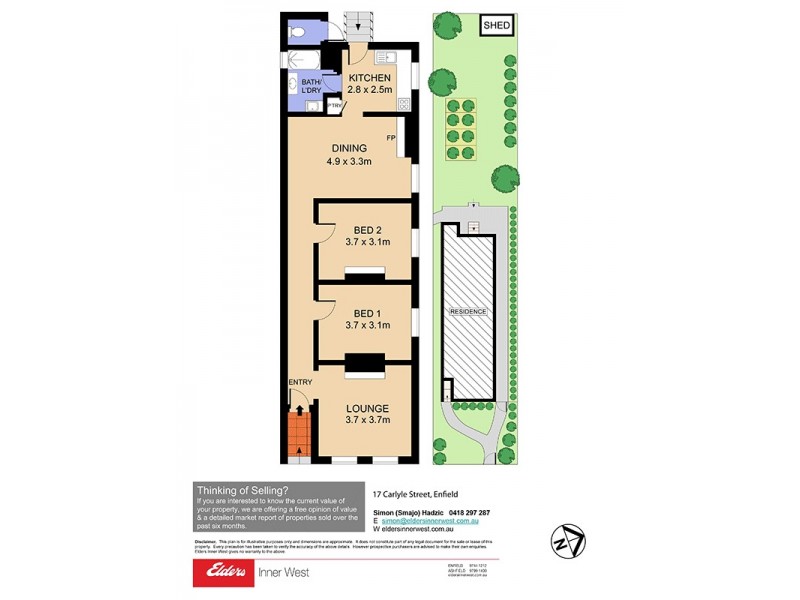 17 Carlyle Street, Enfield NSW 2136 Floorplan