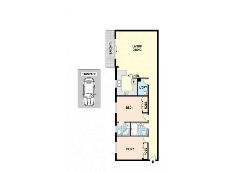 14/20 Belmore Street, Burwood NSW 2134 Floorplan