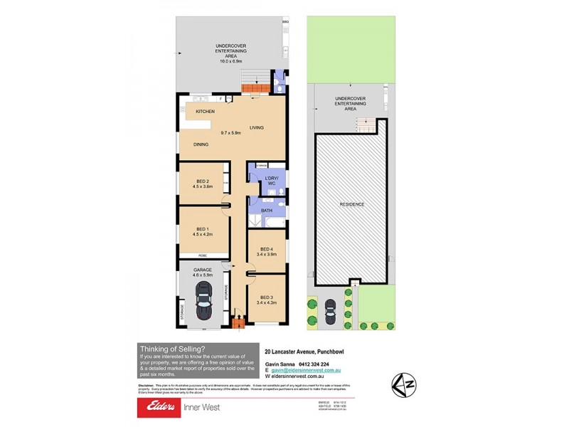 20 Lancaster Avenue, Punchbowl NSW 2196 Floorplan