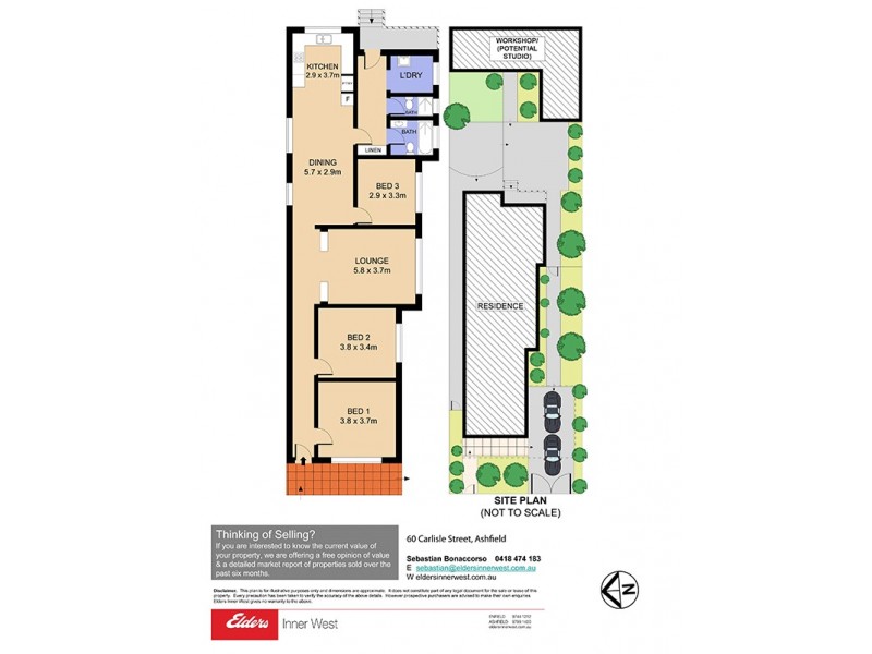 60 Carlisle Street, Ashfield NSW 2131 Floorplan
