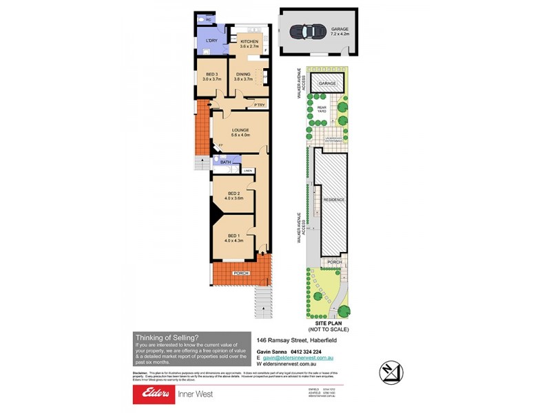 146 Ramsay Street, Haberfield NSW 2045 Floorplan