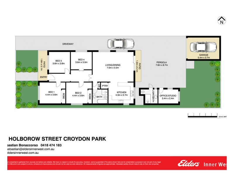 86 Holborow Street, Croydon Park NSW 2133 Floorplan