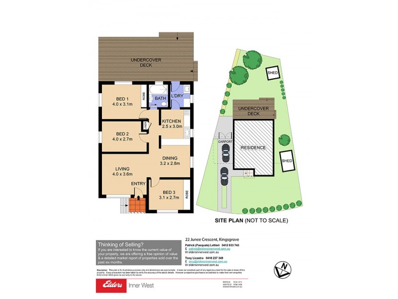 22 Junee Crescent, Kingsgrove NSW 2208 Floorplan