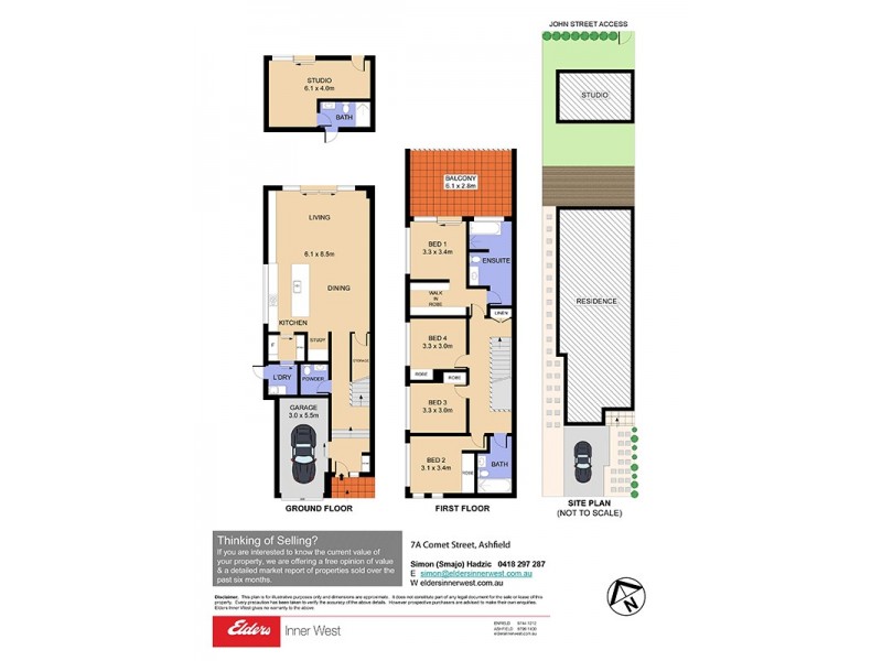 7A Comet Street, Ashfield NSW 2131 Floorplan