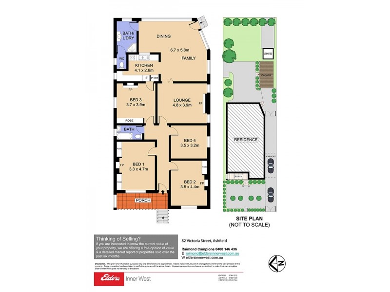 82 Victoria Street, Ashfield NSW 2131 Floorplan
